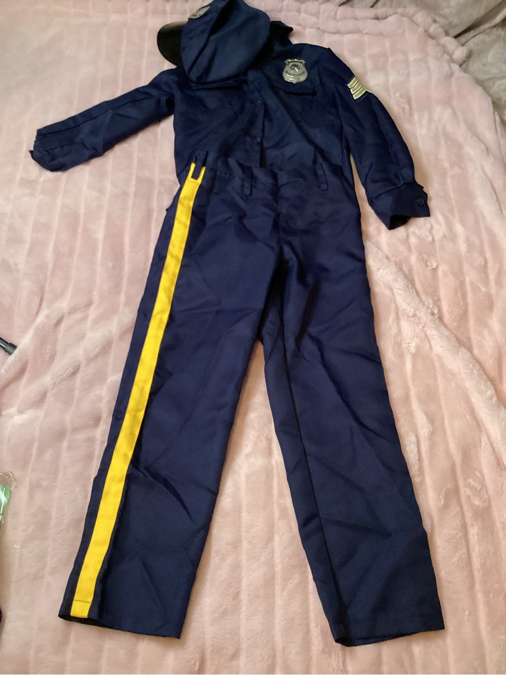 Spirit Police Cop Officer Halloween costume med kids